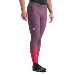 Sportful Squadra Race bukser huckleberry / tango rød